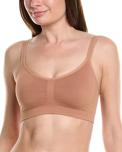 Le Mystere Seamless Comfort Bralette In Brown