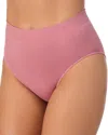 Le Mystere Seamless Comfort Hi Cut Brief