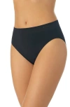 Le Mystere Smooth Shape Leak Resistant Boyshorts In Black
