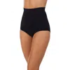 Le Mystere Le Mystère Seamless Comfort High Waist Briefs In Black
