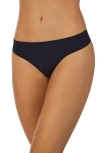 Le Mystere Seamless Comfort Thong In Blue