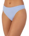 Le Mystere Seamless Comfort Thong In Bluewave