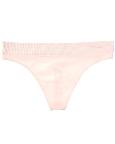 Le Mystere Seamless Comfort Thong In Pink
