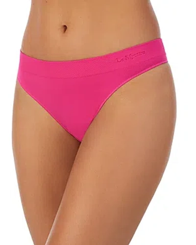Le Mystere Seamless Comfort Thong In Pink Daiquiri