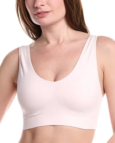 Le Mystere Seamless Comfort Wireless Back Smoother Bra In Pink