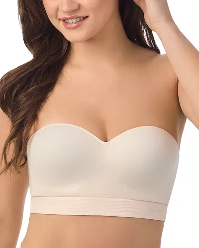 Le Mystere Seamless Comfort Wireless Bandeau Bra In Soft Shell