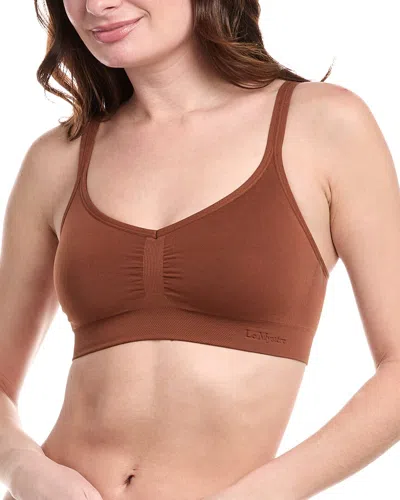 Le Mystere Seamless Wireless Bralette In Bronzite
