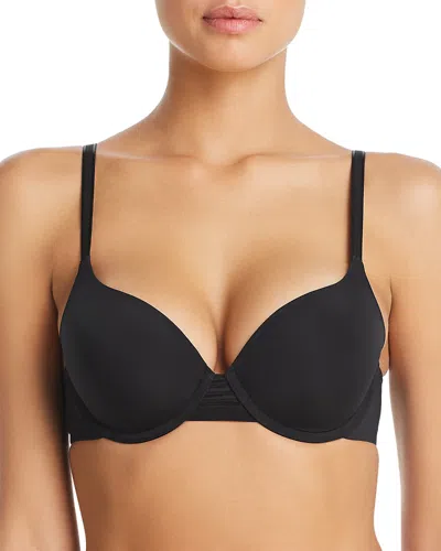 Le Mystere Second Skin Back Smoother Bra In Black