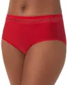 Le Mystere Second Skin Hipster Panty In Cherry Hot