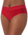 Le Mystere Second Skin Hipster Panty In Cherry Hot
