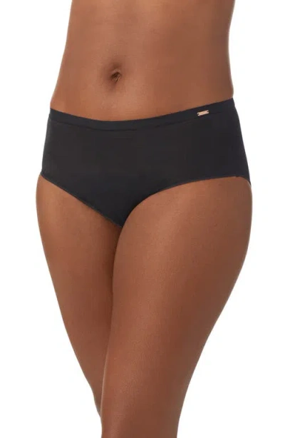 Le Mystere Le Mystère Shimmer Briefs In Black
