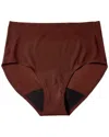 Le Mystere Smooth Shape Leak Resistant Hipster In Brown