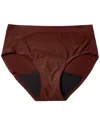 Le Mystere Smooth Shape Leak Resistant Hipster In Brown