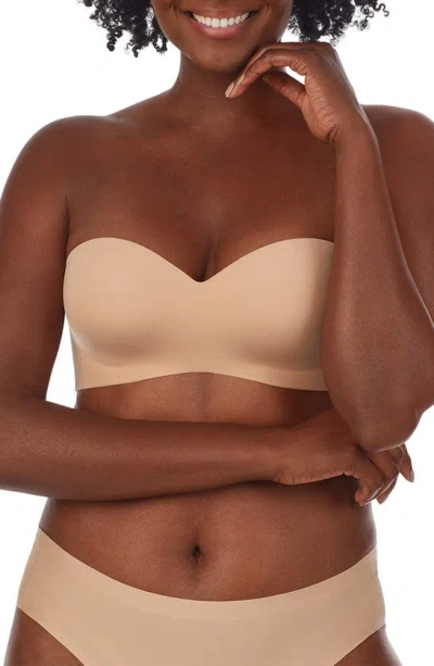 Le Mystere Smooth Shape Wireless Strapless Bra In Natural