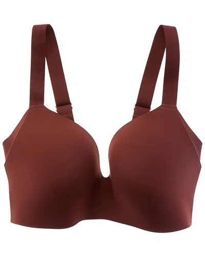 Le Mystere Smoother Bralette In Burgundy