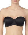 Le Mystere Clean Lines Seamless Strapless Bra In Black