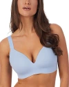 Le Mystere Women's Smooth Shape Wireless Bra In Bluewave