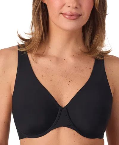 Le Mystere Women's Full Coverage Smoothing Bra In Black