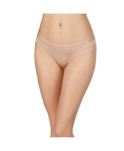 Le Mystere Infinite Comfort Thong In Natural