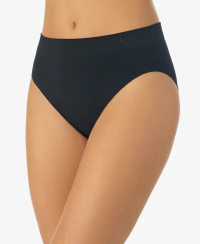 Le Mystere Women's Seamless Comfort Hi Cut In Black