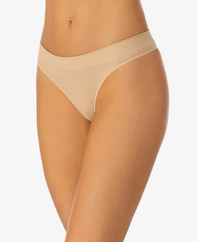 Le Mystere Women's Seamless Comfort Thong In Brown