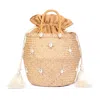 Le Nine Extra Large Beach Bag With Tassels