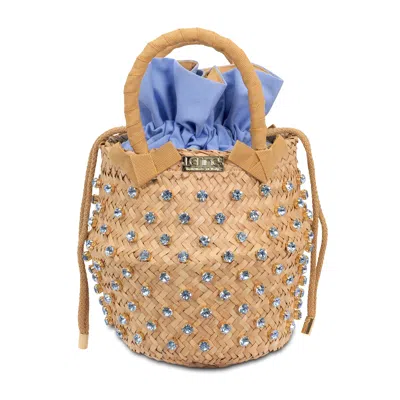 Le Nine Nina Lt Sapphire Small Bag