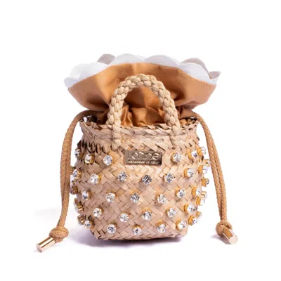 Le Nine Tiny Crystal Wavy Ivory