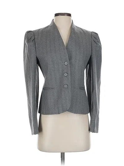 Pre-owned Le Nouveau Ne' Blazer Jacket In Gray