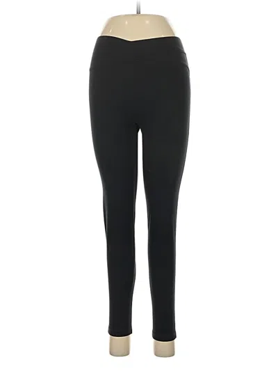 Pre-owned Le Ore Active Pants In Black