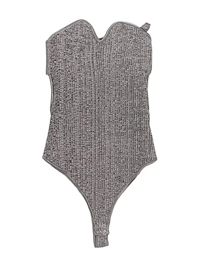 Pre-owned Le Ore Bodysuit In Gray