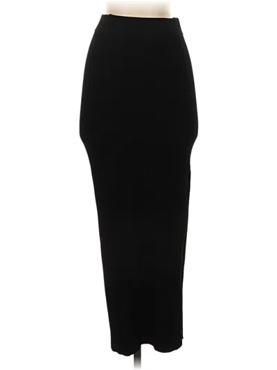 Pre-owned Le Ore Formal Skirt In Black