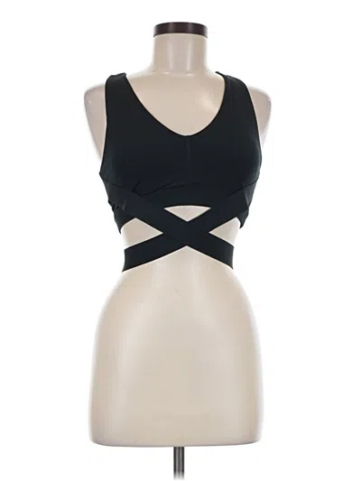 Pre-owned Le Ore Tank Top Black Strapless Neckline Tops