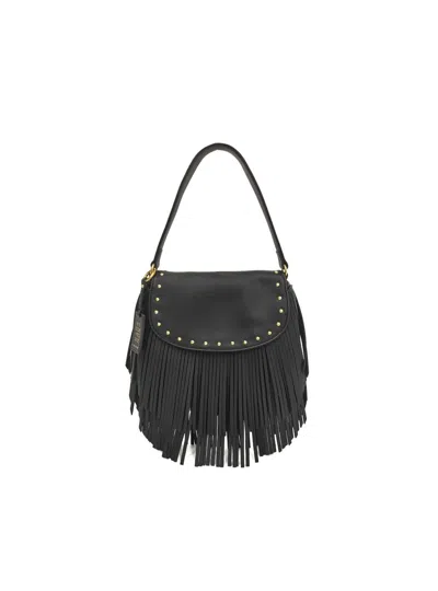 Le Pandorine Adult Unisex Bag  Pf2510b02_c99 Polyurethane In Black