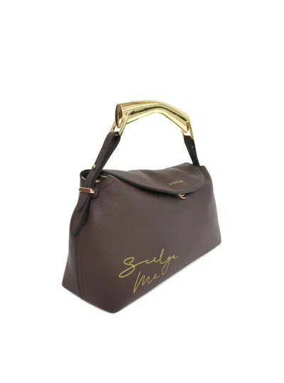 Le Pandorine Adult Unisex Bag  Pf257b590_c60 Polyurethane In Brown