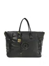 Le Pandorine Large Alex Tote Bag In Black