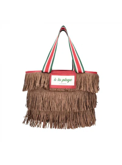 Le Pandorine Sea Bag Woman  Ps2521b01_tabacco Paglia