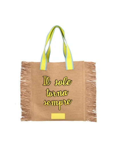 Le Pandorine Sea Bag Woman  Ps2526b01_c10 Path In Yellow