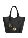 Le Pandorine Vicky Tote Bag In Black