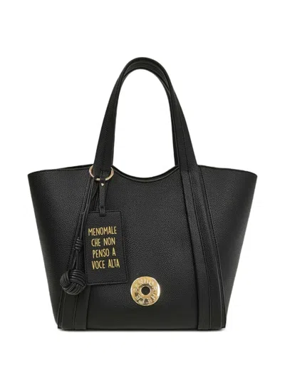 Le Pandorine Vicky Tote Bag In Black