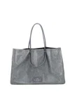 Le Pandorine Women's Bag  Cleo Shopper Blue Jeans In Blue