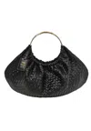 Le Pandorine Women's Bag  Moon Bag Black In Black