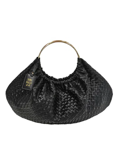 Le Pandorine Women's Bag  Moon Bag Black