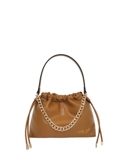 Le Pandorine Women's Bag  Pam Mini Taba In Brown