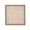 Le Parmentier Women's Neutrals Heritage Chain And Pearls Silk Square Scarf - Beige