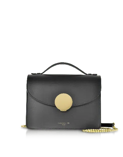 Le Parmentier Women's New Ondina Top Handle Shoulder Bag - Black