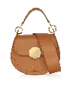 Le Parmentier Women's Yucca Soho Top-handle Shoulder Bag - Cognac Brown In Brown