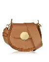 Le Parmentier Women's Yucca Suede & Leather Shoulder Bag - Cognac Brown In Brown