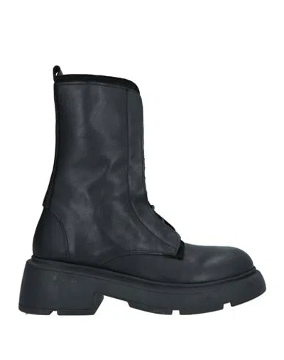 Le Pepite Woman Ankle Boots Black Size 11 Calfskin