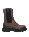 Le Pepite Woman Ankle Boots Brown Size 10 Soft Leather